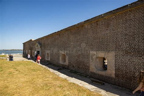 Fort Sumter National Monument In Charleston Sc Usa Editorial Stock