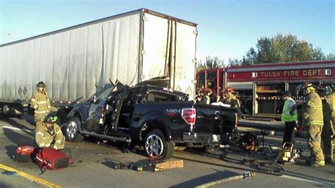 Tulsa Woman Killed In Deadly Truck Accident On Oklahoma I 44 Truck