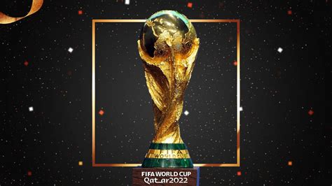 Download Fifa World Cup 2022 Gold Trophy Wallpaper