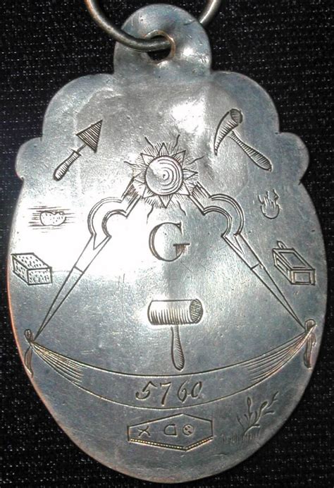 Paul Revere Engraved Masonic Medal C 1760 Visit Renaissance Fine