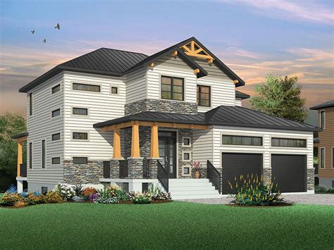 Free costs estimate for plan. 4 bedroom with rustic feel - Drummond House Plans Blog