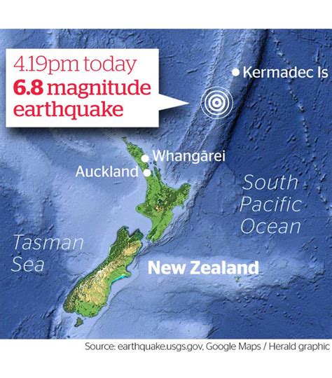 Cluster Of Small Earthquakes Shakes New Zealand As Magnitude 68 Quake
