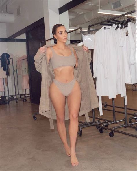 Kim Kardashian Looks Too Skinny In Her New Skims Collection Photos My