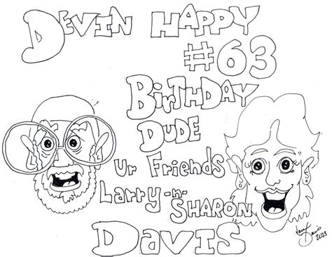 Devin Adkins Bday Card By Larry Davis Larrys Ar By Larry Art On Deviantart