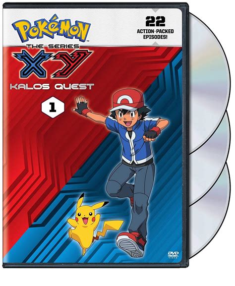 pokemon the series xy kalos quest set 1 pokemon the series xy kalos quest set 1 3 dvd