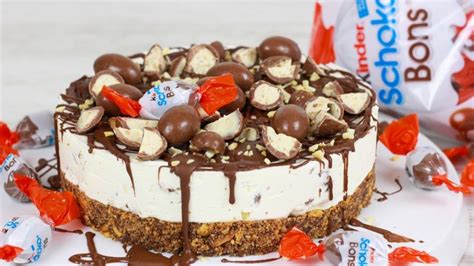 Kinder Schoko Bon Torte ohne Backen - Cook Bakery | Easy cake recipes ...