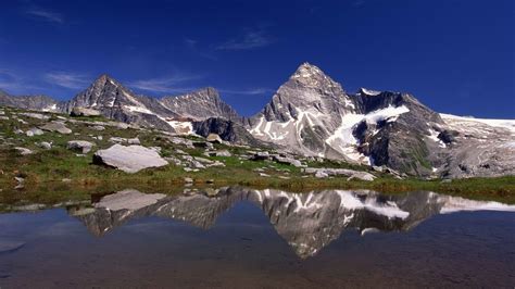 Canada Glacier British Columbia National Park Mount Wallpapers Hd