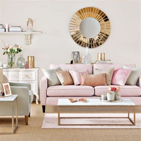 Pink Living Room Ideas Create A Stylish Space Filled With On Trend Colour Pink Living Room