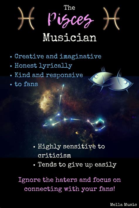 The Pisces Musician How Your Zodiac Sign Affects Your Music Pisces