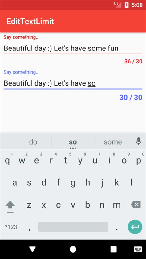 Android TextInputLayout With Live Character Count And Limit Coding Demos