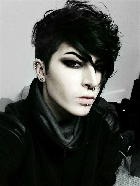 Nightcall Gothic Hairstyles Gothic Culture Male Makeup
