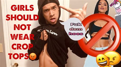 Girls Should Not Wear Crop Tops😡 Youtube