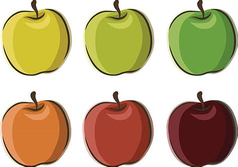 Red Apple Cartoon Illustrations Royalty Free Vector Graphics And Clip
