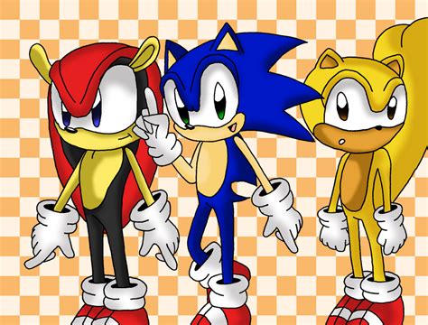 Sonic And Friends By Sketchinnegro On Deviantart