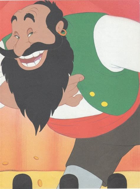 Pinocchio Villain Stromboli Illustration Wall Art Vintage