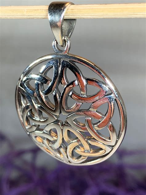 Trinity Knot Necklace Celtic Knot Jewelry Irish Jewelry Etsy