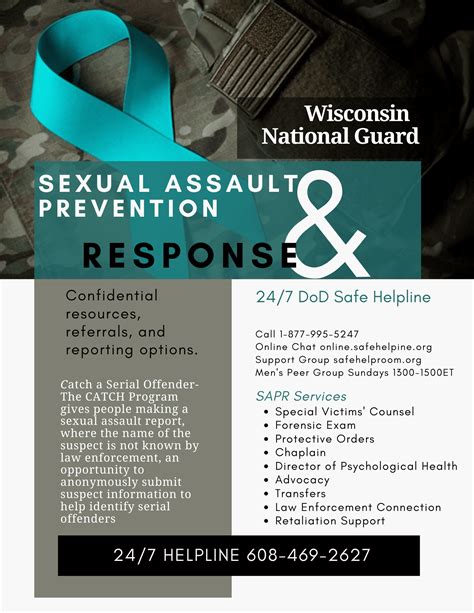Sexual Assault Prevention And Response Sapr Wisconsin National Guard