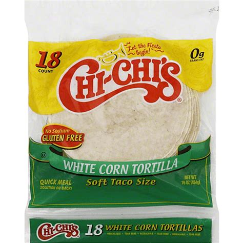chi chis tortilla white corn soft taco size shop ingles markets