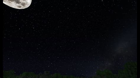 Beautiful Night Sky Texture Pack Minecraft Boulderbxe