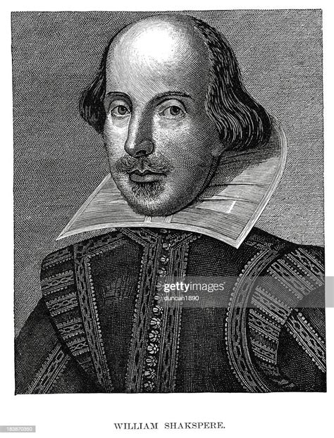 William Shakespeare High Res Vector Graphic Getty Images