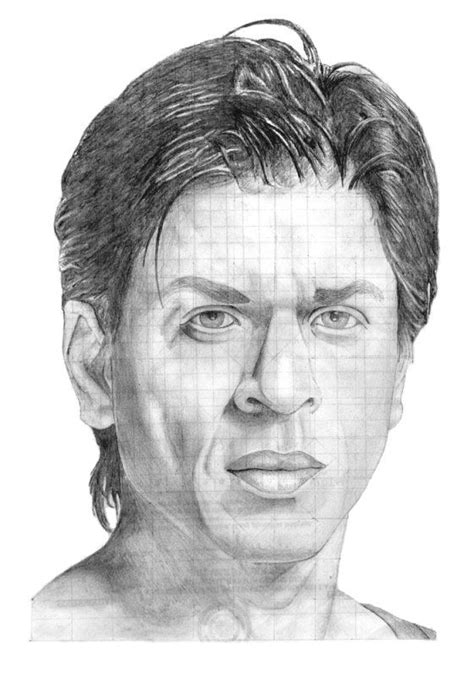 Shahrukh Khan Pencil Drawing