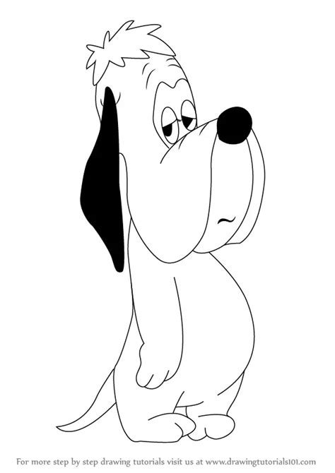 How To Draw Droopy From Tom And Jerry Tom And Jerry Step By Step