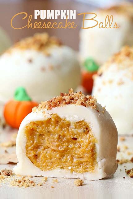 Pumpkin Cheesecake Balls Moms Easy Recipe