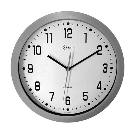 Parcourez notre sélection de horloge murale silencieuse : QUARTZ Horloge murale déco silencieuse Ø30cm gris - Achat ...