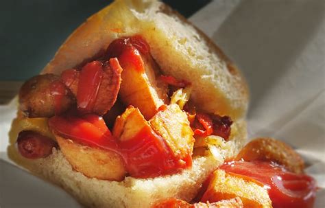 Italian Hot Dog Traditional Hot Dog From Newark United States Of America