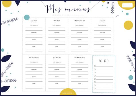 Cochez si vous voulez les numéros de semaine, les jours fériés, les vacances de la zone a, b ou c les plannings au format pdf permettent d'imprimer rapidement un planning et de remplir les jours. Menu de la semaine à imprimer | Organizations, Bullet ...