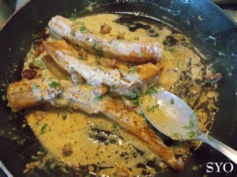 Roussette à la Crème de Chorizo de Mamigoz Chez Mamigoz