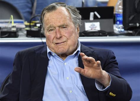 President George H W Bush To Conduct Super Bowl LI Coin Toss