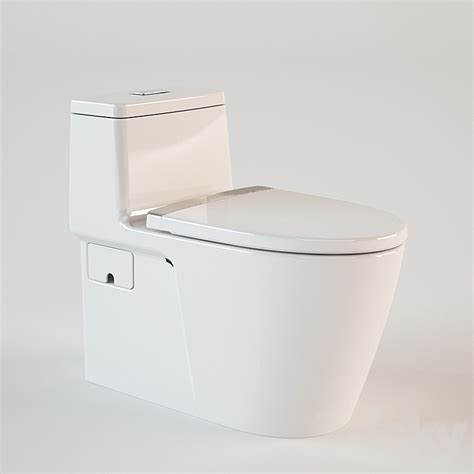 American Standard Acacia Toilet Toilet And Bidet 3d Model