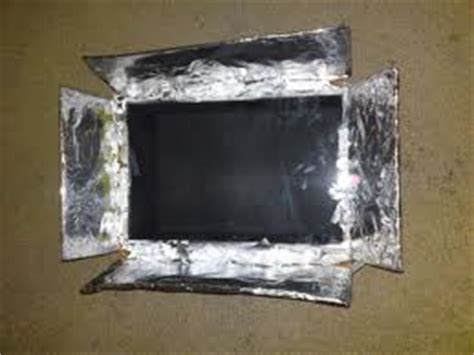 Place your food inside the small box and set the glass into place. Make a Solar Oven: Solar Cooker Out of a Cardboard Box and ...