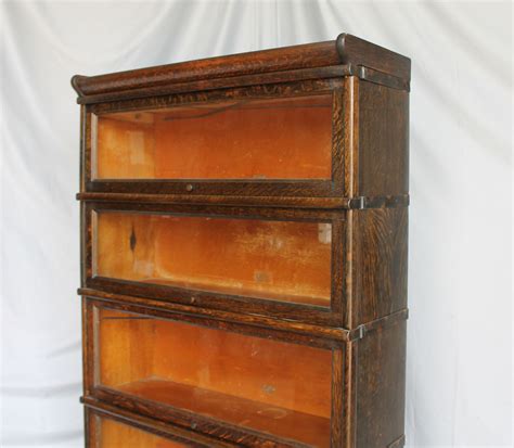 Sheraton revival desktop mahogany and. Bargain John's Antiques | Antique Oak Stack up Bookcase ...
