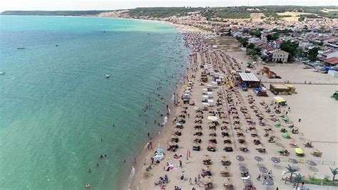 Tatilciler bayramda Saros Körfezi ne akın etti Tatil Seyahat Haberleri