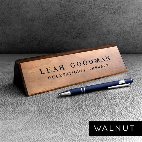 Office Desk Name Plates Office Names Personalized Desk Name Plate