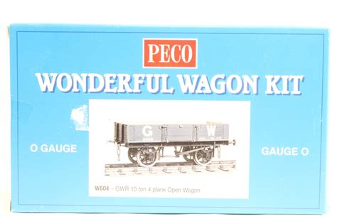 Peco Products W 604 Gwr 10 Ton 4 Plank Open Wagon Kit