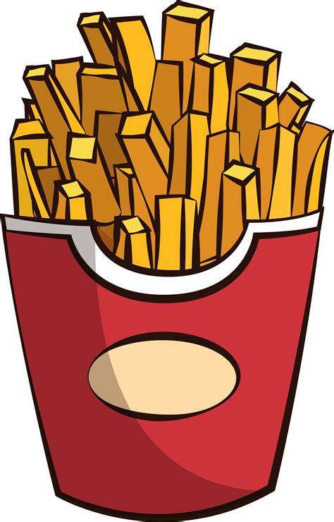 Potato French Fries Fast Food Png And Vector Transparent French Fries