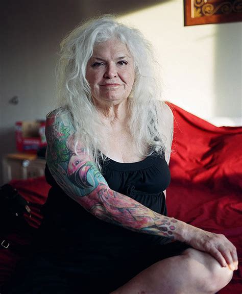 Tattooed Pensioners Pose Naked To Prove That Inkings Look Good On Older