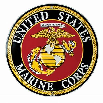 Emblem Usmc Corps Marine Clipart Sign Marines
