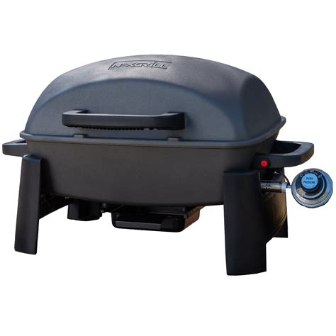 Nexgrill 1 Burner Cast Aluminum Tabletop Propane Gas Grill - Black