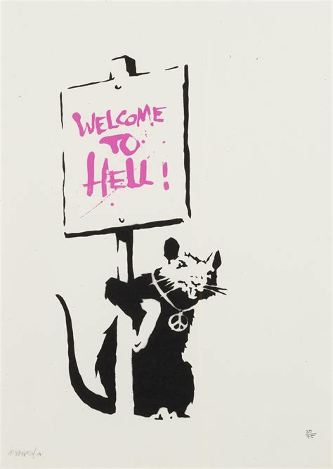 Banksy Welcome To Hell Banksy Online 2019 Sothebys