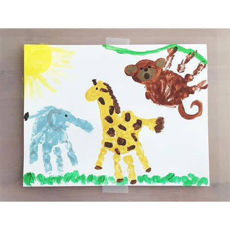 Choose your favorite handprint paintings from millions of available designs. Handprint Zoo | Animals {Our Picks} | Pinterest | Zoos ...