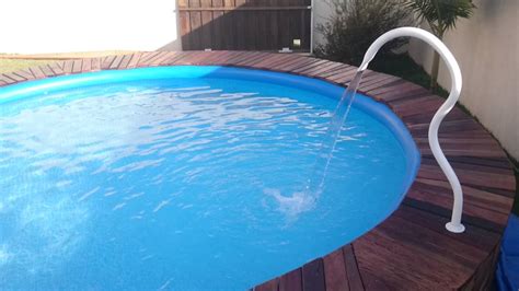 Muito Como Fazer Um Deck Para Piscina De Plastico Cv86 Ivango