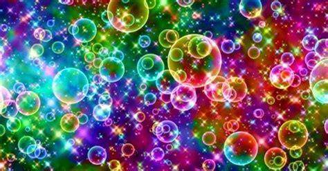 fondo negro con burbujas de colores - descargar fondos de pantalla