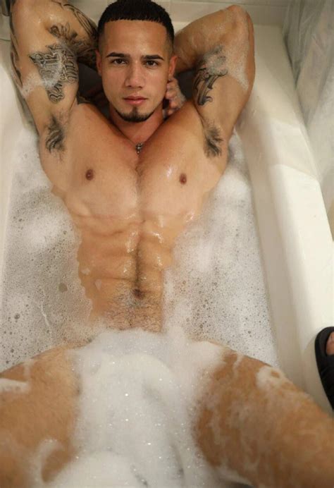 We Would All Join Jordan Torres In The Tub HUNK Magazine