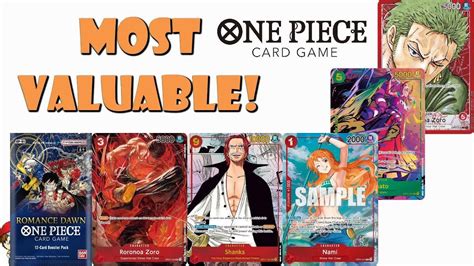 Top 10 Most Valuable One Piece Cards In Romance Dawn Big Changes