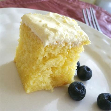 Lemon Cooler Cream Cake Recipe