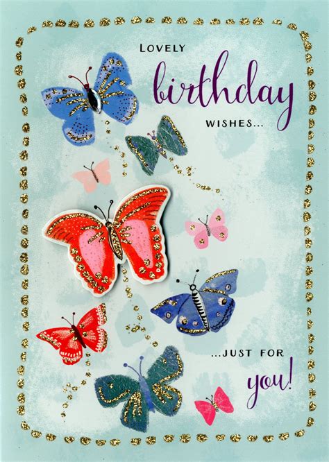 Lovely Birthday Wishes Birthday Greeting Card Second Nature Yours Truly Cards EBay